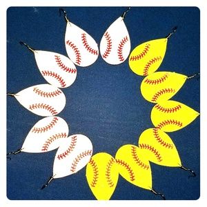 Baseball / softball earrings